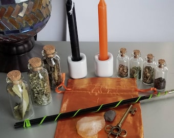 Road Opener Spell Kit / Blockbusting / New Opportunities / Bring Luck / Spells / Ritual / Altar / DIY / Everything you need in one box!