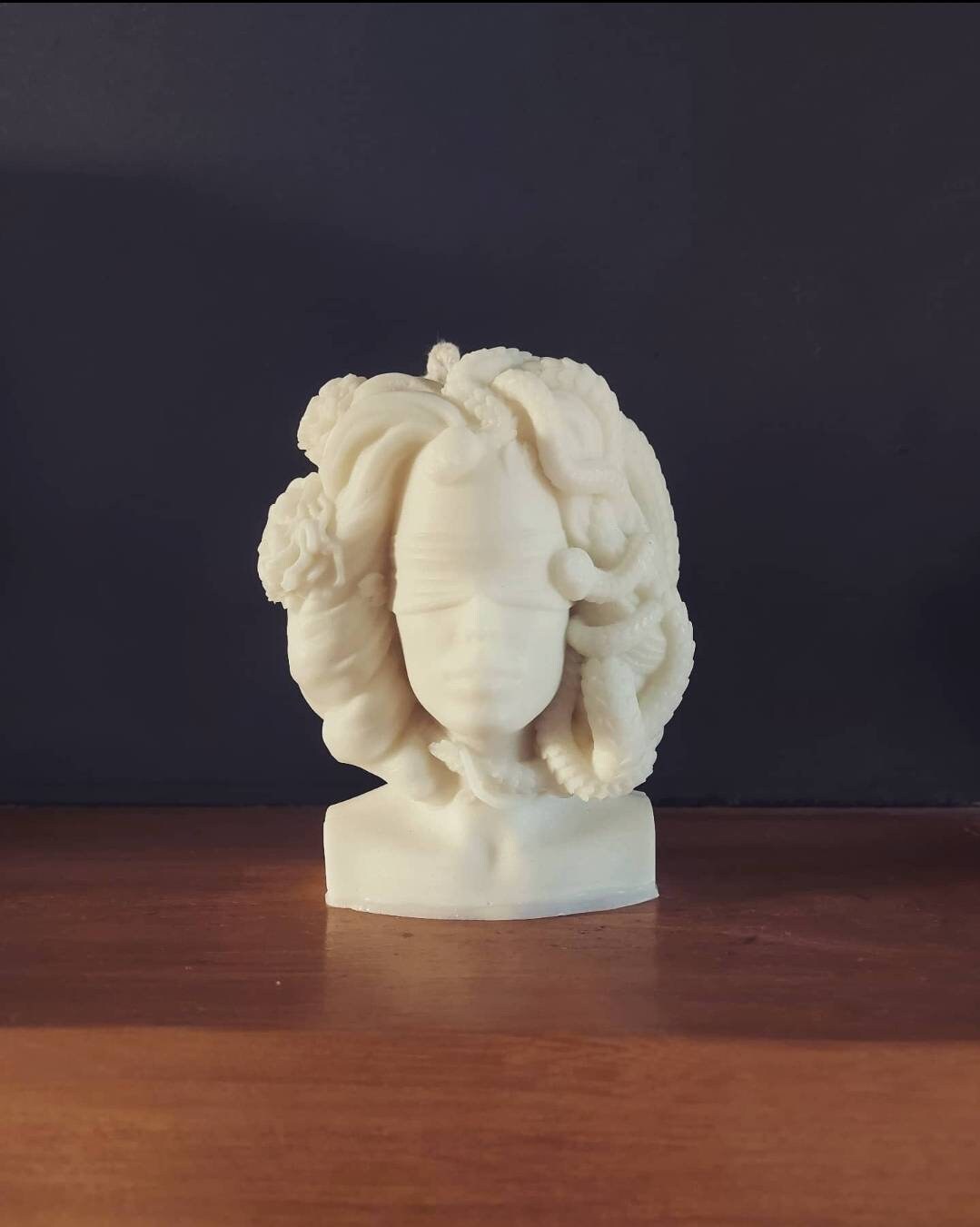 Bougie Gorgone Méduse Mythologie Grèce