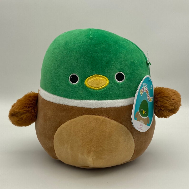 Squishmallow RARE Avery the Mallord Duck 8 NWT | Etsy