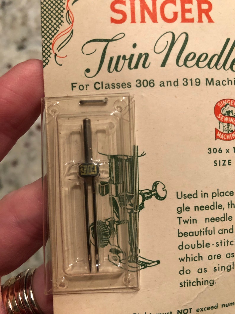 Vintage Singer Twin Needle No. 306 X 13 Size 14 in Original Etsy