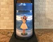 Dashboard Hula Girl, Tall, Flameless Candles, Hula, Dashboard Hula Girl, Candles, Led Candles, Indoor Outdoor Flameless Candles