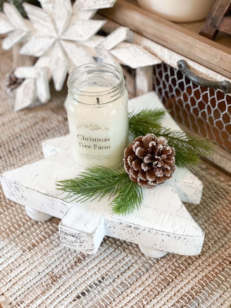 Christmas Tree Riser, Riser, Farmhouse Riser, Christmas Decor, Wood ...