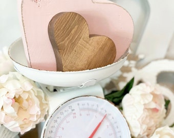 Large heart, wooden heart, heart decor, Valentine’s decor; rustic heart, valentines gift, large wood heart, decorative heart