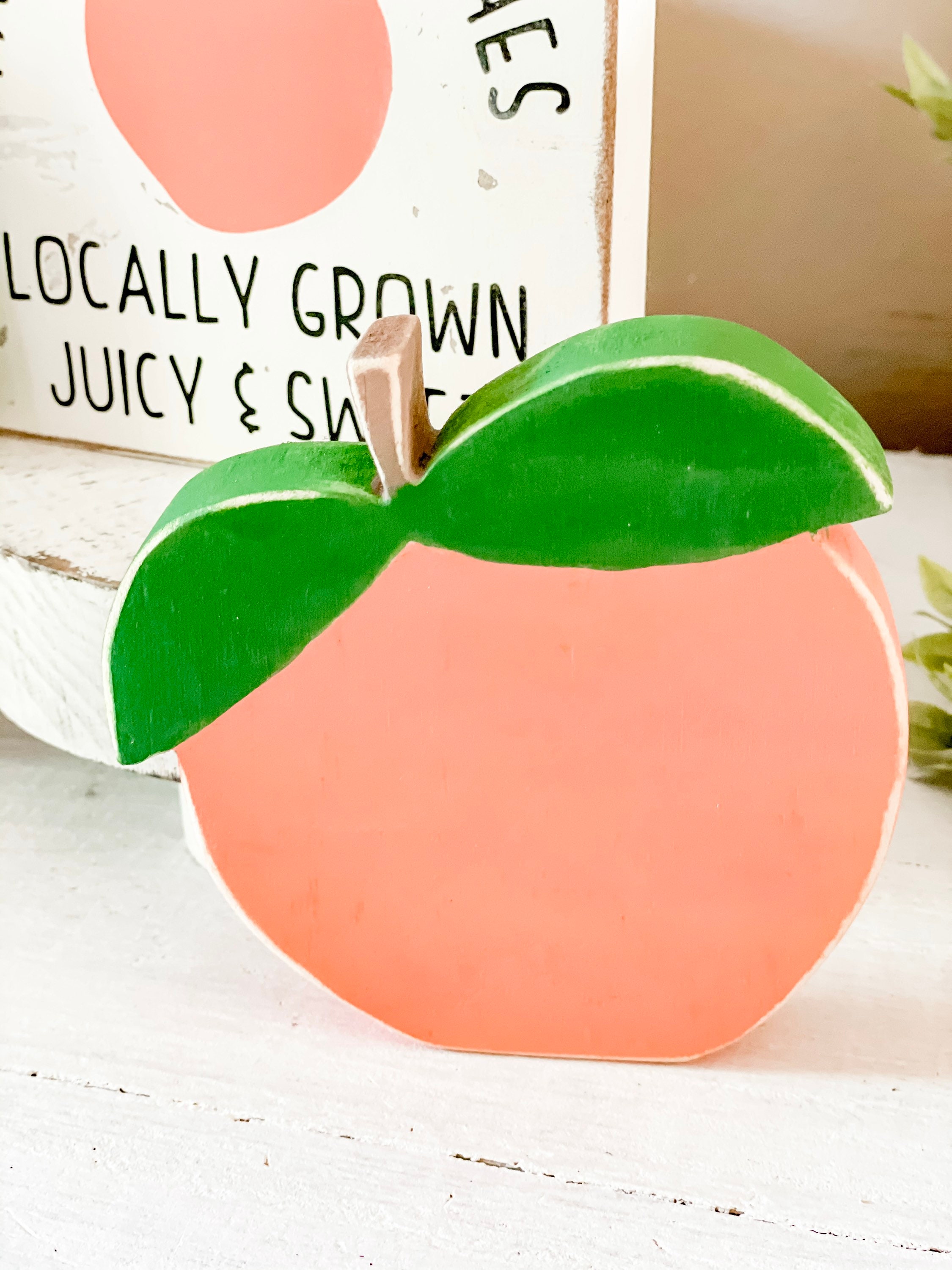 Wood peach rustic peach peach decor peach theme peach | Etsy