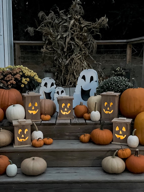 Distributeur De Mouchoirs Citrouille Jack-O'-Lantern Halloween – Décoration Automne Effrayante Et Pratique Pour Maison, Cuisine Ou Salle De Bain