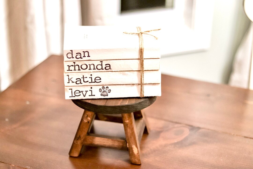 Family Bookstack, Names Bookstack, Children Pets Parents Grandchildren ...