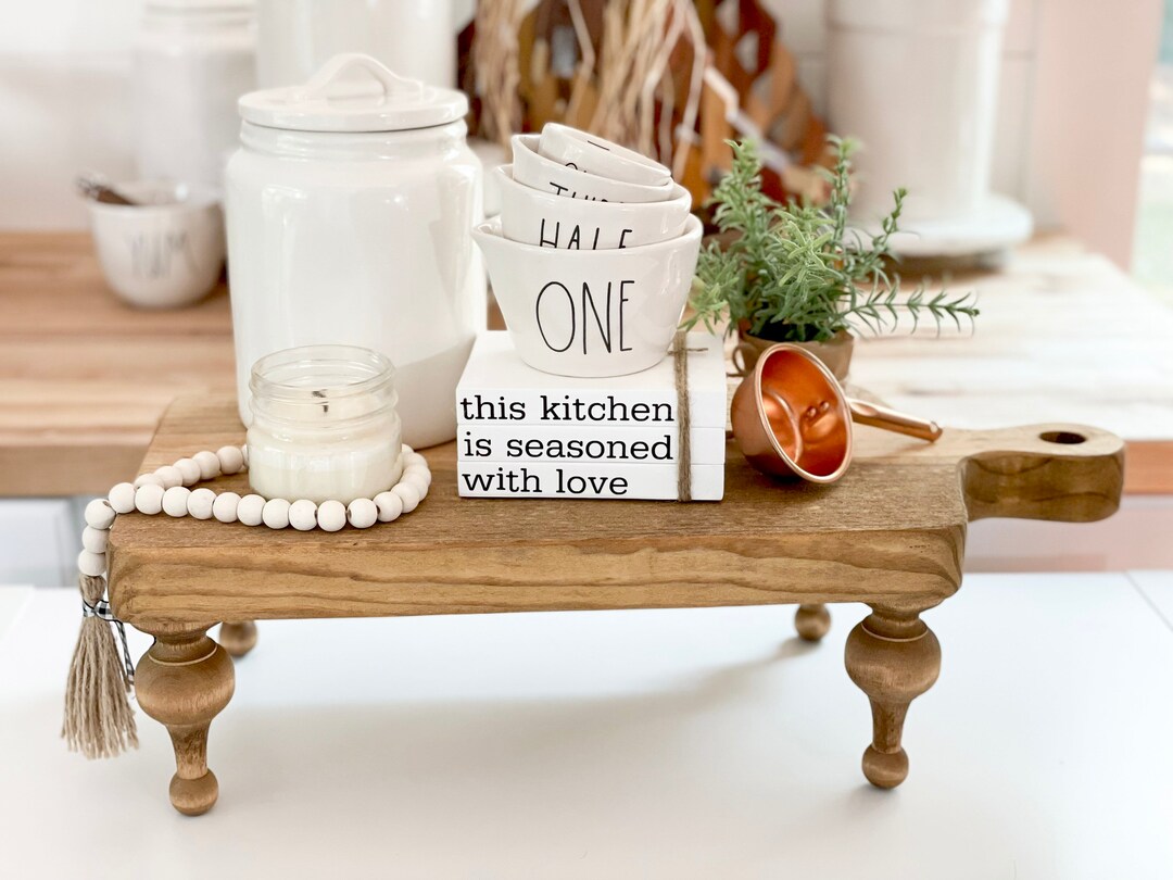 Cutting Board Riser, Riser, Farmhouse Riser, Pedestal Riser, Cutting