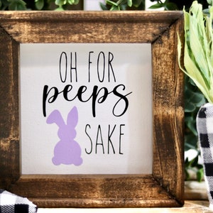 Reverse canvas bunny signs, tiered tray decor, Easter deco, farmhouse signs, reverse canvas, farmhouse easter, Easter, peeps sake