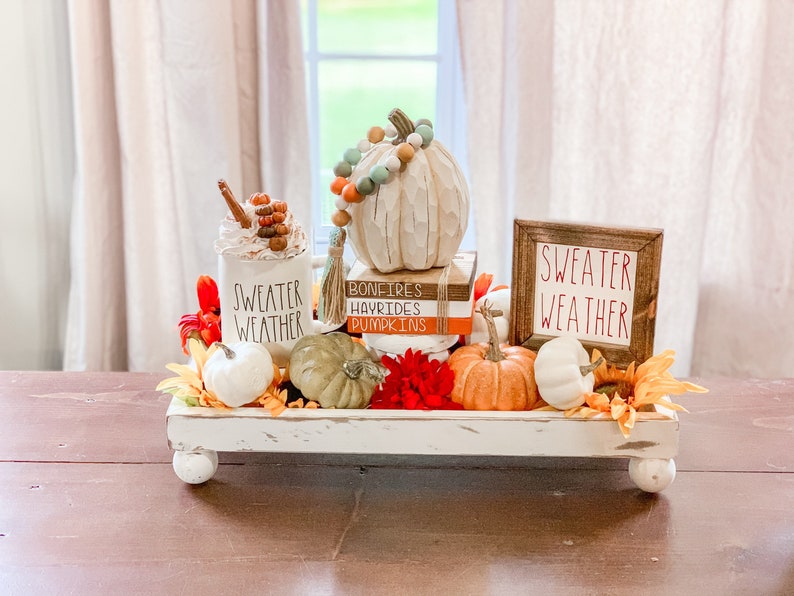 Tray Riser Farmhouse Tray Wood Riser Wood Tray Wood Stand Etsy