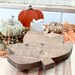 Leaf Shaped Riser, Maple Leaf, Farmhouse Riser, Fall Decor, Wood Leaf ...