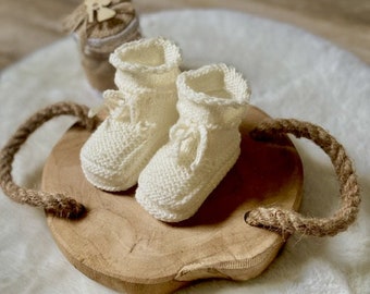 Chaussettes bébé pour filles et garçons de 0 à 3, 3 à 6 mois.