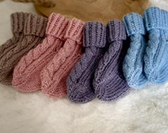 Chaussettes bébé 0-3, 3-6 mois