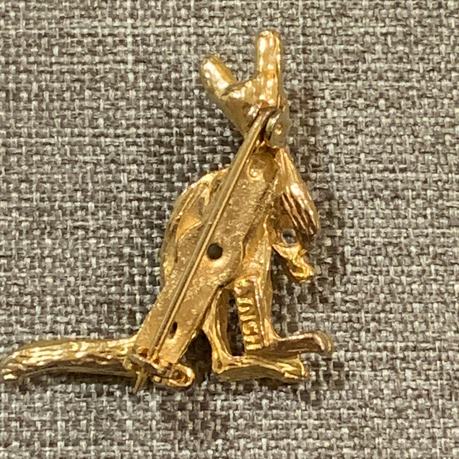 Kangaroo Pinlynch Signed Baby Kangaroo Pinkangaroo Broochkangaroo