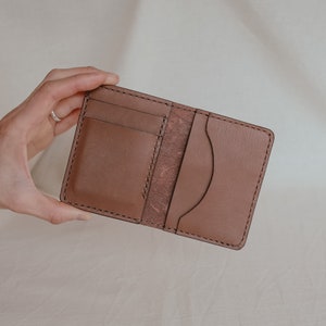 Folded card case