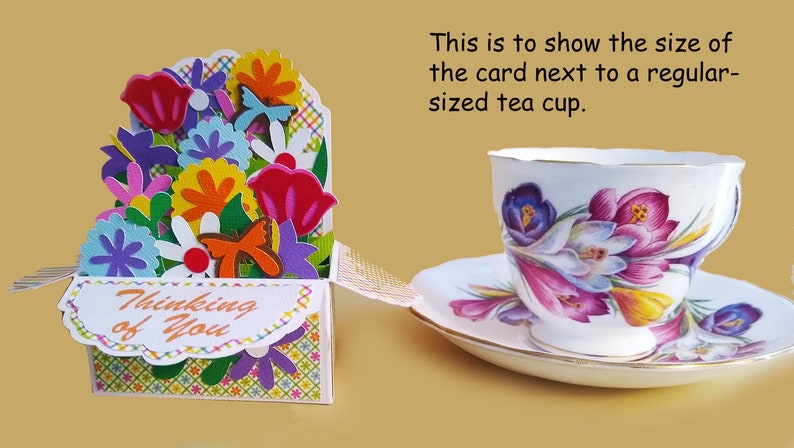 Download SVG Multiple Occasions Flower Pop Up Box Card and Envelope ...