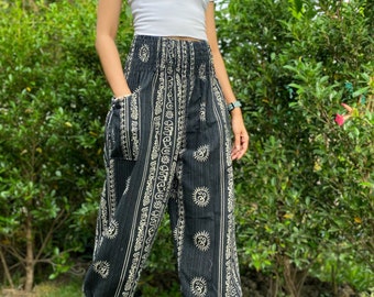 flowy hippie pants