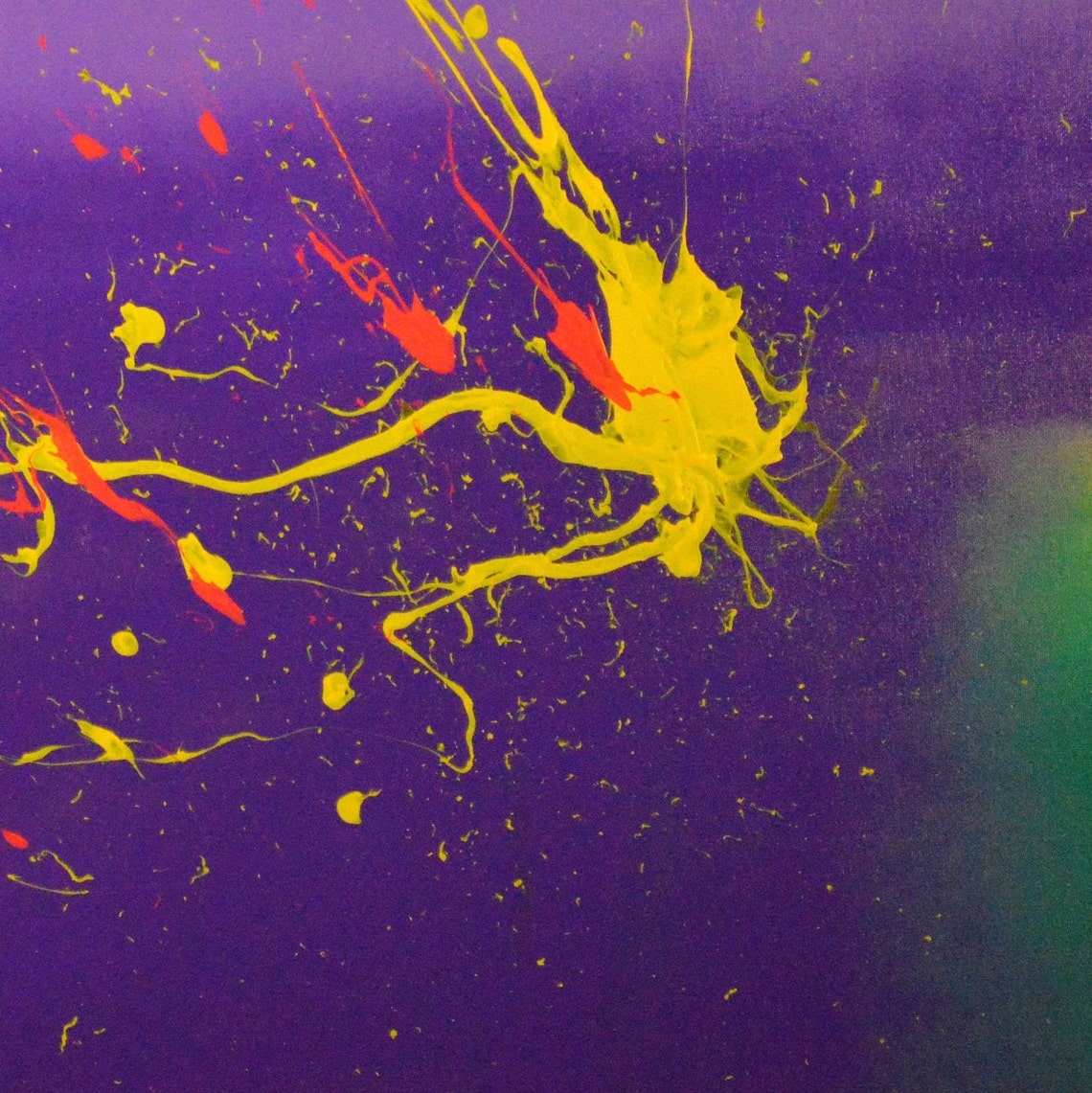 Large Abstract Wall Art Pink Original Wall Art Mixed Media Etsy