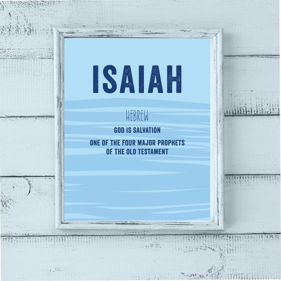 Personalized Name Meaning Printable Nursery Decor Newborn | Etsy