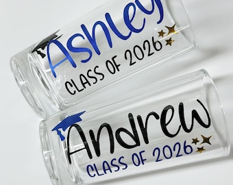 Personalized Graduation Shot Glasses