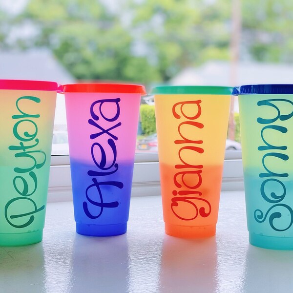 Color Changing Cups - Etsy