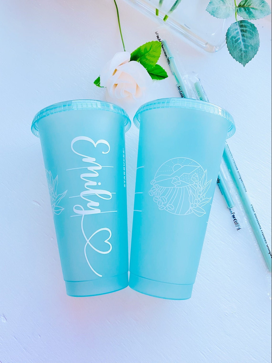 Starbucks Earth Day Cup Personalized Tumbler Perfect Gift Etsy