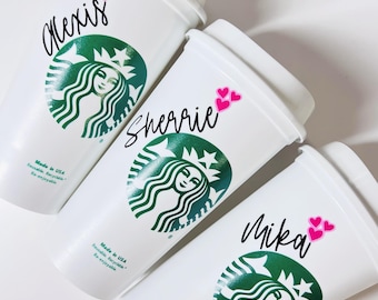 Personalized Starbucks Reusable Hot Cup: Coffee Lover Gift
