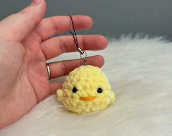 Mini Chicken Crotchet | Plushie | Keyring | Gift | 10% handmade | Key toy