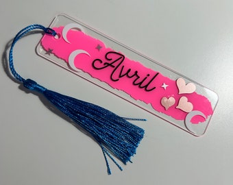 Personalised Bookmarks | Name Acrylic | Wedding Favours | Gifts For Her | Booklovers | Handmade | Irish | Unique Bookmark | Mothers Day