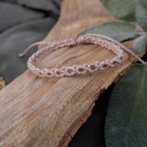 JANANI knotted macrame bracelet Friendship bracelet image 5