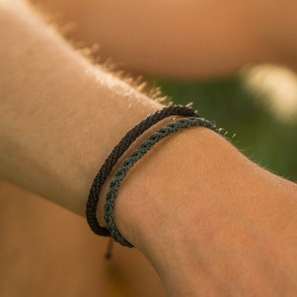 JANANI Geknüpftes Makramee Armband | Freundschaftsarmband