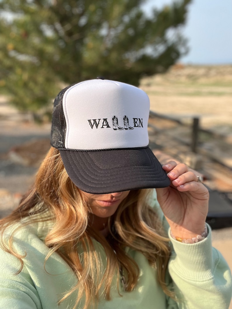 WALLEN Trucker Hat Wallen Country Music Concert Etsy