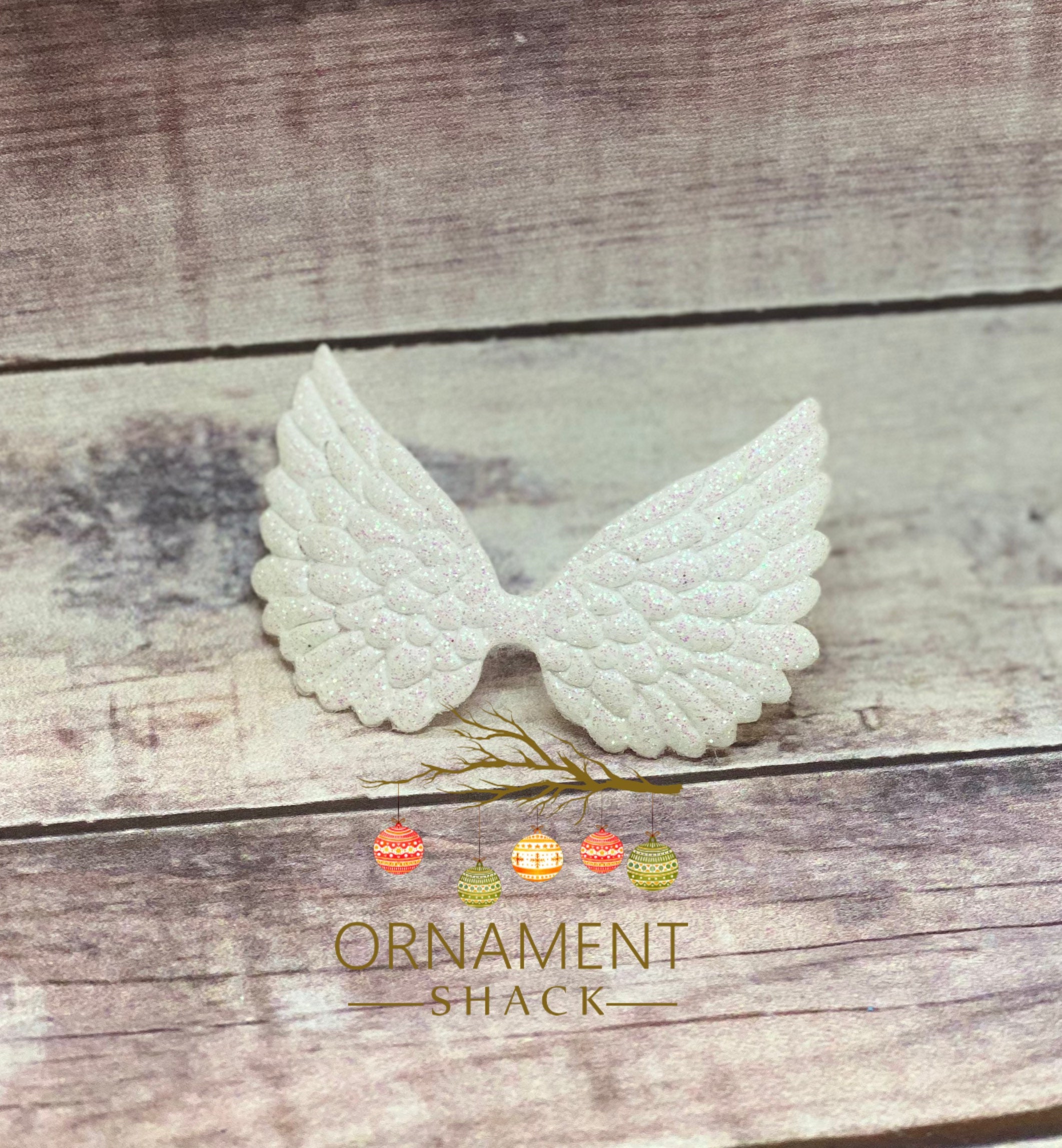 White Angel Wings DIY Craft for Ornament | Etsy