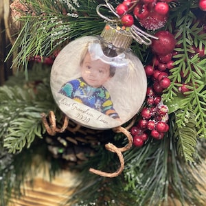 Personalized Child/Children 3&quot; Flat Plastic Ornament