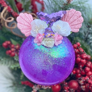 Meerjungfrau Ornament | Personalisierte Weihnachtsverzierung