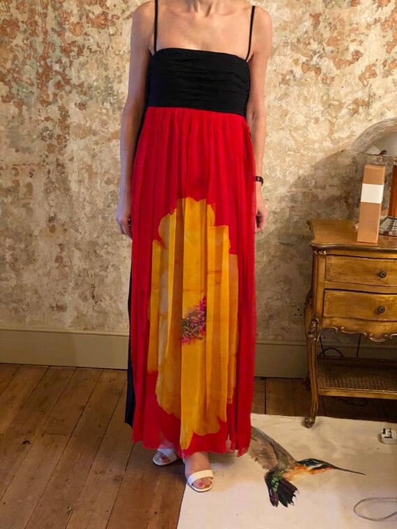 GALANOS 1970 VINTAGE DRESS