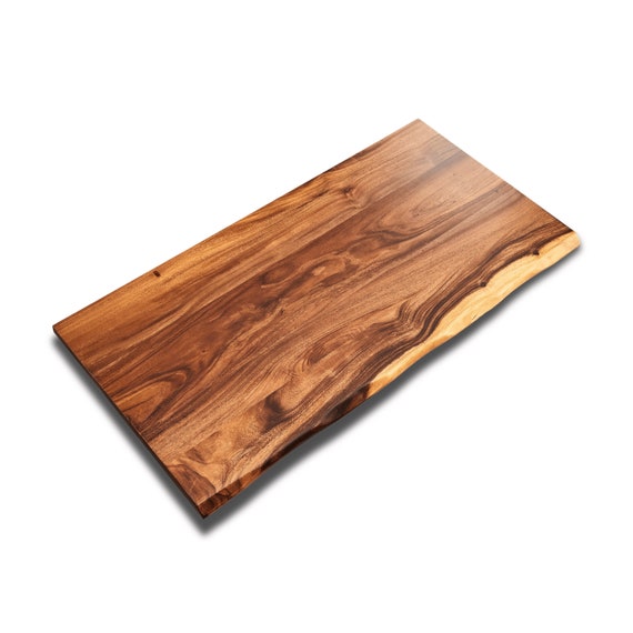 Live Edge South American Walnut Tabletop: Sustainable, Waterproof
