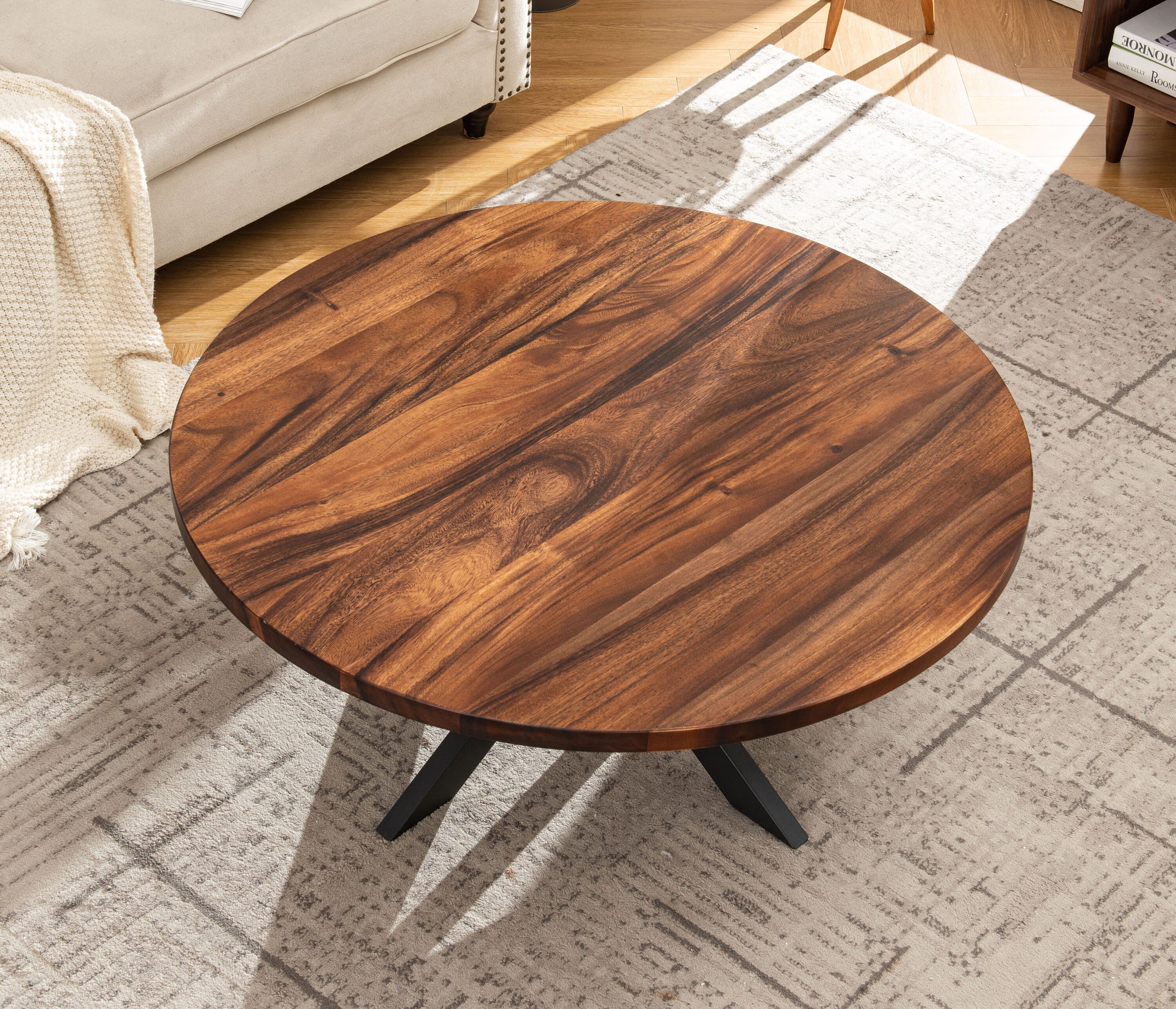 Round Coffee Table Coffee Table Round Table South. - Etsy