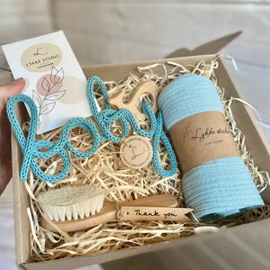 Nuevo juego de regalo para bebés, Caja de regalo para bebés nuevos, Regalo de baby shower, Regalo para bebés, Regalo para niñas, Caja de regalo para recién nacidos, Caja de baby shower, Caja para bebés, Caja de recuerdos
