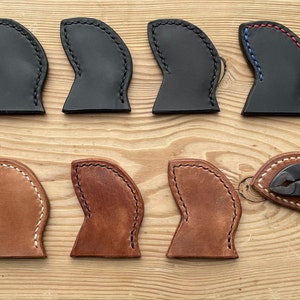 Case for pliers Knipex Cobra XS Cobra 125 XS pliers wrench leather sheath pliers plier pocket slip 100% handmade image 2