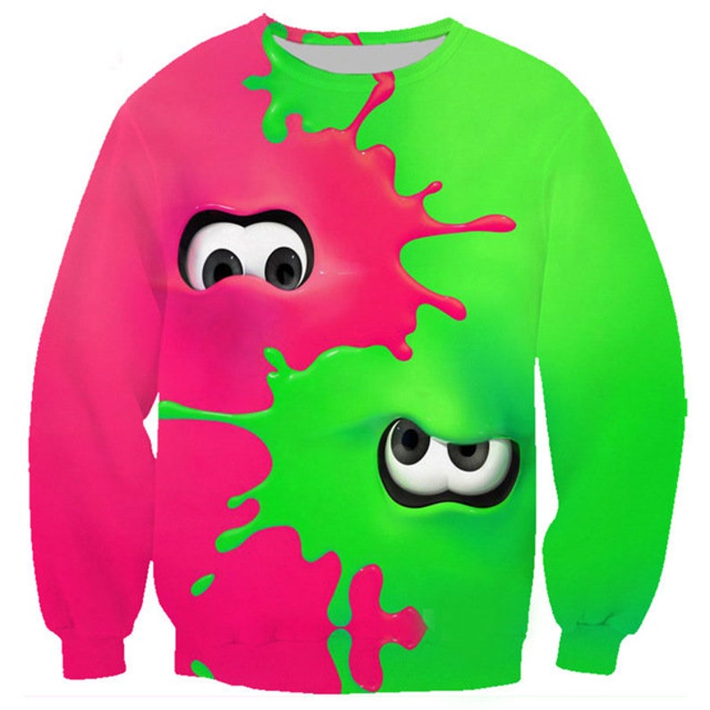 Splatoon octopus hoodie new unisex winter cloth gift new high Etsy