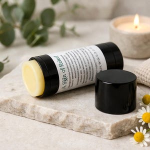 A Sigh of Relief Balm | Natural Herbal Salve | Aromatherapy Comfort Balm | Handmade Essential Oil Blend