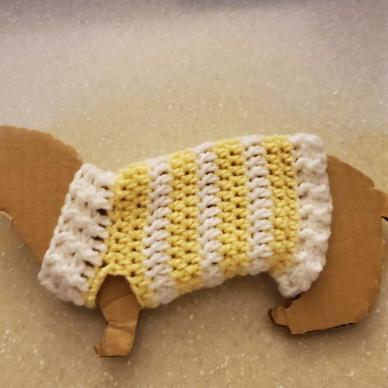 NEW COLORS Ferret sweater custom made to size Crochet Etsy