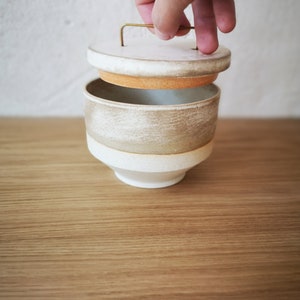 BREWER / container / tea / cup / waving / ceramics / handmade image 9