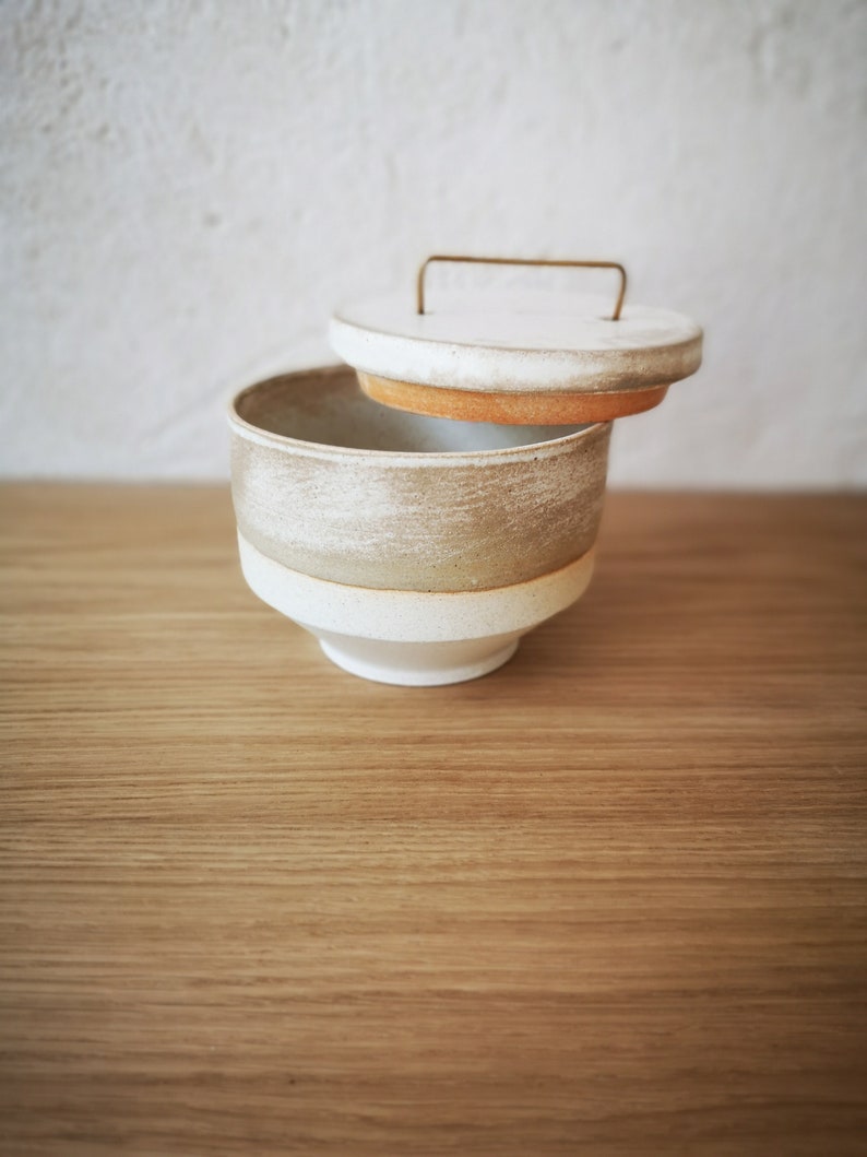 BREWER / container / tea / cup / waving / ceramics / handmade image 2