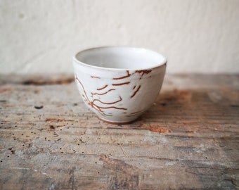 BLACK / tea bowl / coffee bowl / Japanese-style ceramic bowl / mug / handmade / chawan / matcha / ceramics