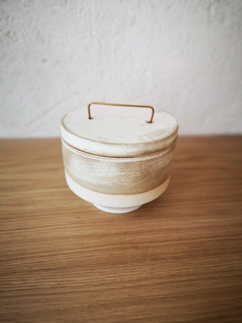 BREWER / container / tea / cup / waving / ceramics / handmade image 3