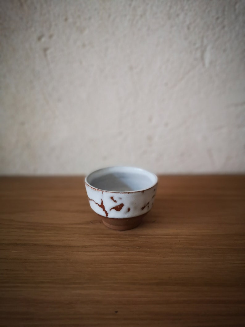 BLACK S / bol à thé / bol à café / bol en céramique de style japonais / fait main / chawan / matcha / céramique / mug image 2