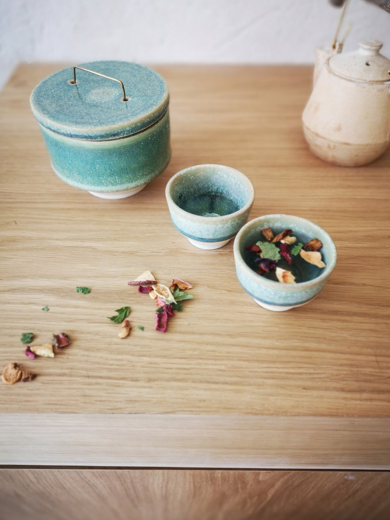 BLACK S / bol à thé / bol à café / bol en céramique de style japonais / fait main / chawan / matcha / céramique / mug image 3