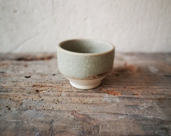 BLACK M / tea bowl / coffee bowl / ceramic bowl in Japanese style / handmade / chawan / matcha / mug