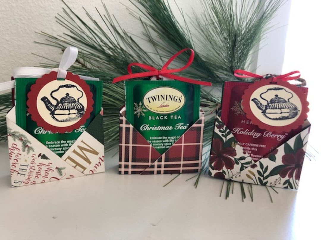 Hot Tea Packet Hot Tea Gift Set Stocking Stuffer Teacher Gift Christmas